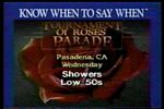 Tournament Of Roses Parade