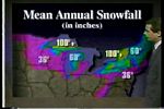 Great Lakes region average snow