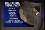 California snow pack