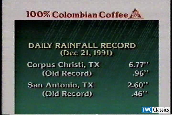Record daily rainfall / December 21st