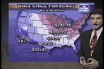 Wind chill forecast