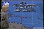 Hurricane Luis track
